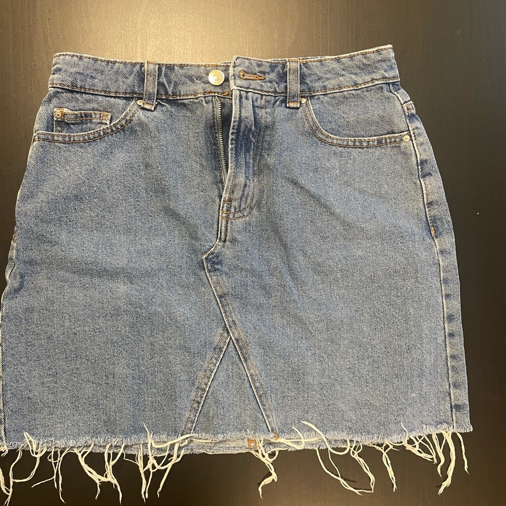 Denim skirt